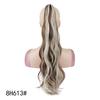 Long Water Wave Ponytail Claw Clip Hair Extensions Synthetic Wavy Ponytail Hairpiece for Women Daily Hairstyle