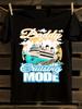 Cruise Mode for Man DadHoliday Boat Trip and Family T-shirt