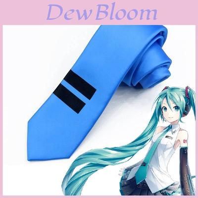 Vocaloid Hatsune Miku Anime Jk Necktie Cosplay Unique Cartoon Pattern