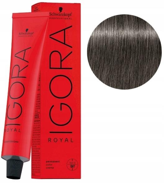 Schwarzkopf Igora Royal Hair Dye 60ml 7-21 Medium Ash Blonde Cendre