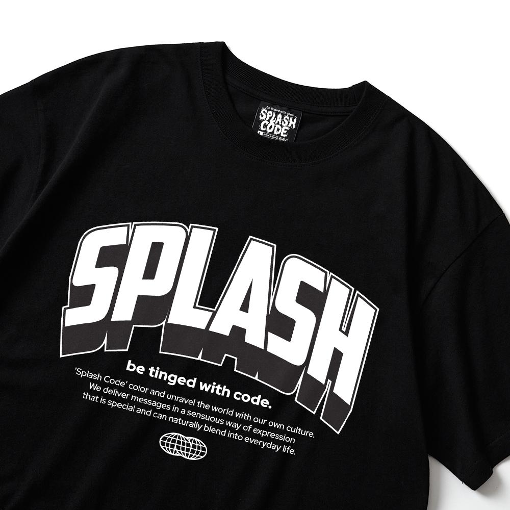 Seupeullaesikodeu Short Sleeve T-Shirt Black - World Wide
