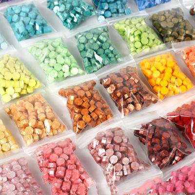 100 ks Retro pečetní vosk Pečeť Voskové korálky Materiál pro scrapbook Svatba Narozeninová oslava Pozvánka Pečeť DIY Pečeť Dekorace