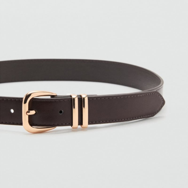 

Mango MANGO WOMAN Ремень BELLA Темно-коричневый 17004099 L