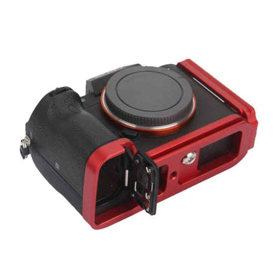 Schnellwechsel L-Winkel Halterung Handgriff aus Aluminiumlegierung für Sony A7M3 A7R3