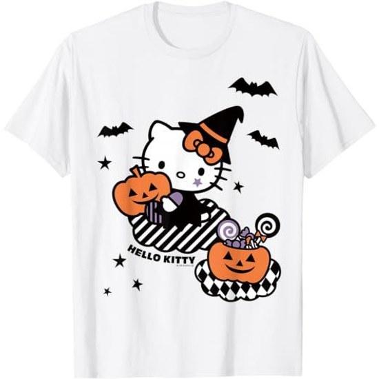 Halloween Special US Design Hello Kitty Trick Treat T-Shirt
