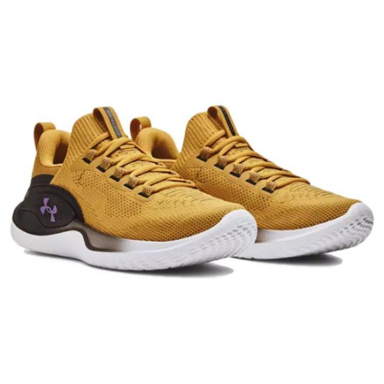 Under Armour Men's Flow Dynamic Gilded Yellow Training Shoes 3026106-700