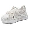 Ins Tide Korean Version of the New Dad Shoes for Women 2024 Autumn Student Sports Running Casual Platform Shoes FB6602