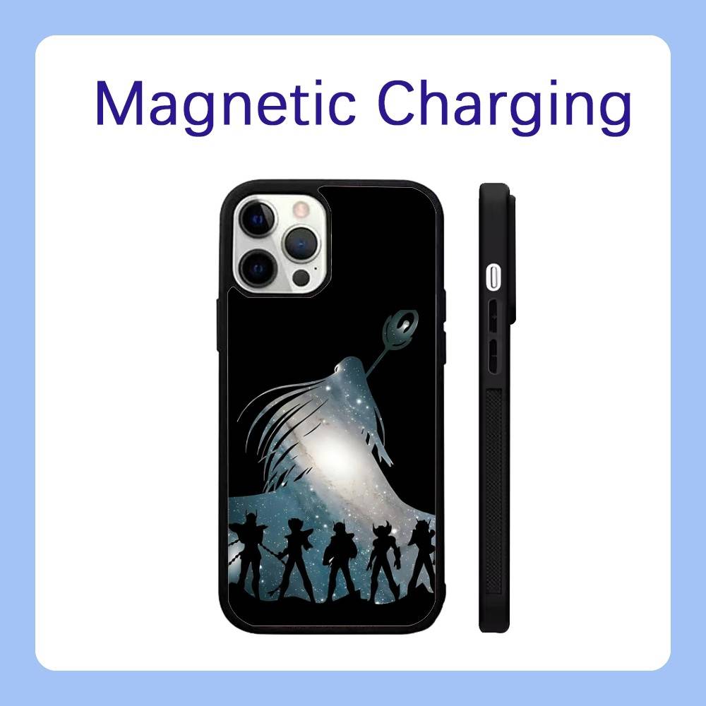 

Saint Seiya Knights The Zodiac Phone Case For iPhone 17,16,15,14,13,12,11,Pro,Max,Plus,Air,Mini,SE Magsafe Wireless Charging iPhone15plus