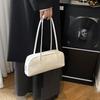 New High-end Underarm Bag Vintage Style Women's Shoulder Bag PU Commuter Tote Bag Fashion Solid Color Handbag