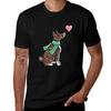 Watercolour Basenji Tshirt Vintage Style Printed Top