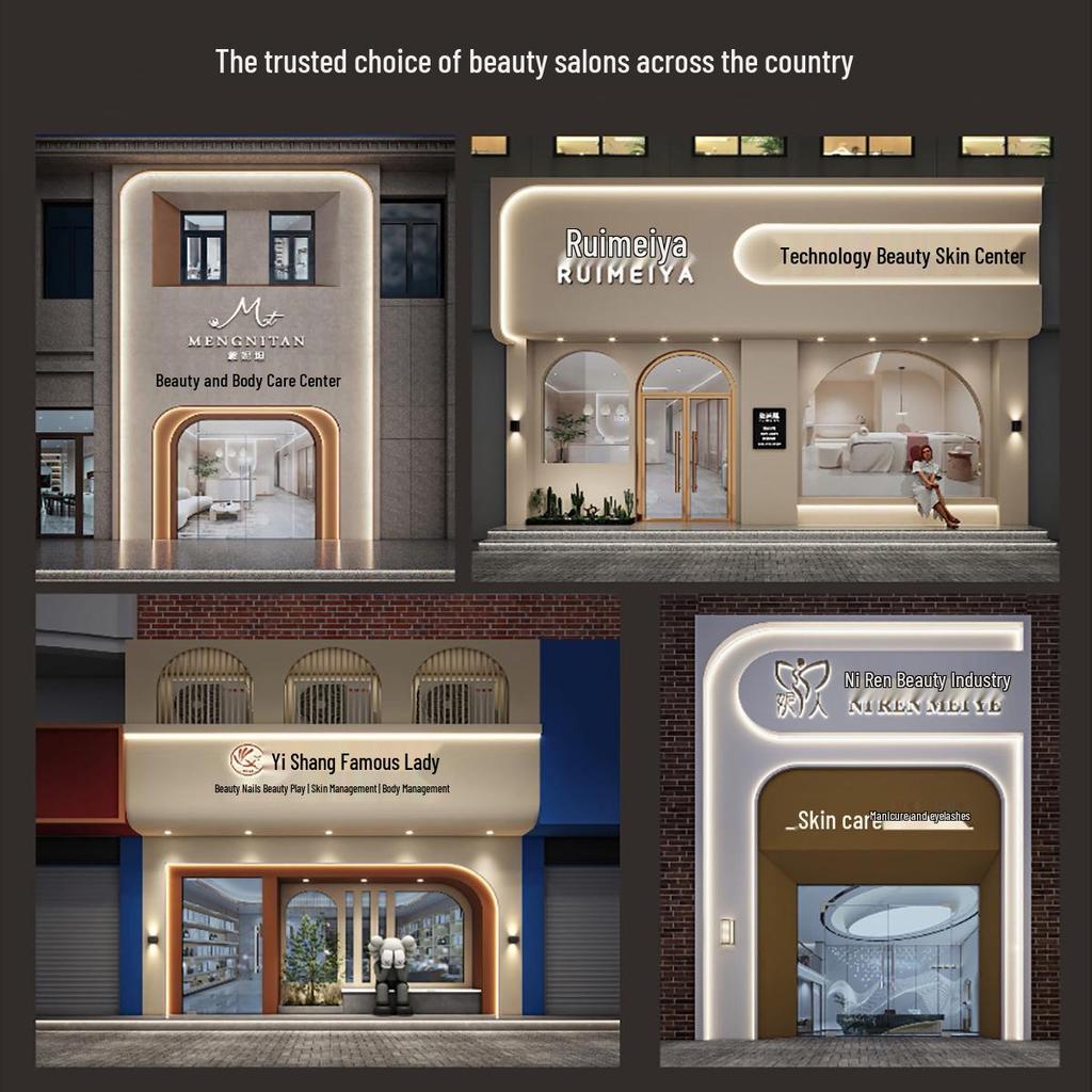 Authentic Beauty Professional Skincare Set: Cleanser, Toner, Lotion, Serum – Salon Exclusive High-End Essentials