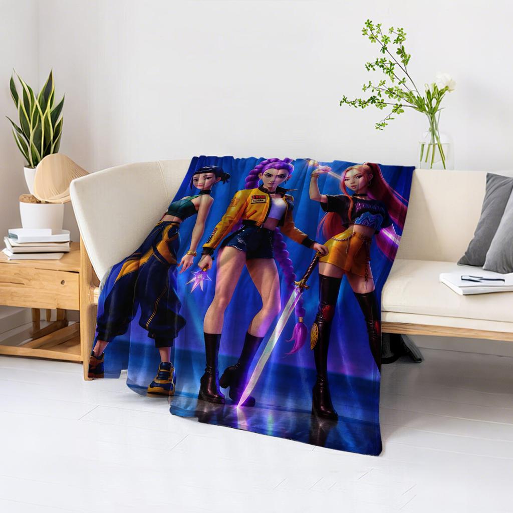 150*130cm Anime Peripheral Printed Warm Blanket