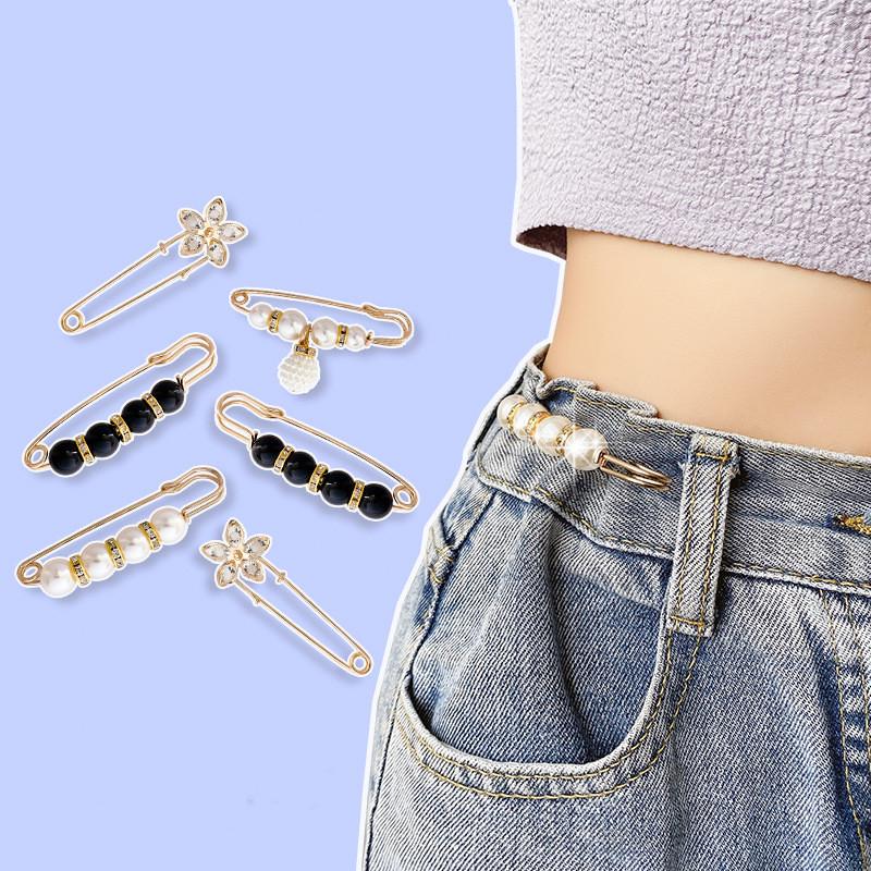 Jeans Waist Buckle Waist Closing Artifact Invisible Snap Button Removable Tightening Waistband Button Clothing Pant Adjust Tools