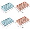Spherical Ice Cube Tray with Lid for Ice Hockey - Makes 33 Cubes