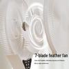Low-Noise Floor Electric Fan with Adjustable Head and Timer for Bedroom & Dormitory