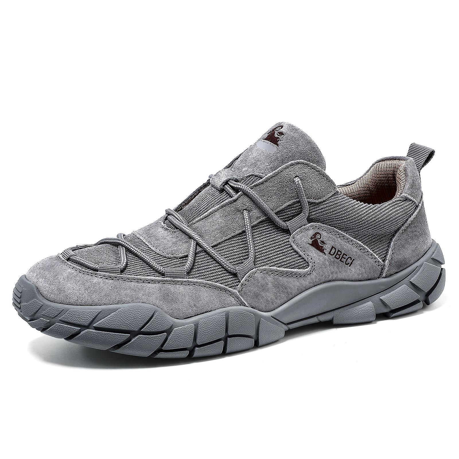 

New Non-slip Wear Resistant Men Outdoor Hiking Shoes Breathable Splashproof Climbing Men Sneaker Hunting Mountain Shoes 38