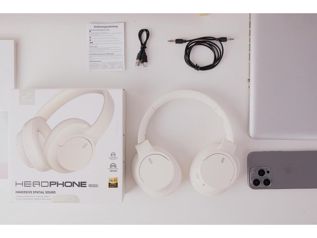 Universal Over-Ear Noise-Cancelling Wireless Bluetooth Headphones