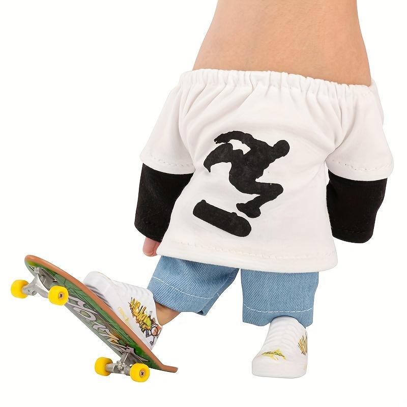 Mini Finger Toy Set  Finger Bikes Finger Skateboard Finger Pants Finger Tops Finger Shoes T Shirt Movement Party Favors Gift