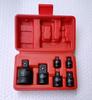 Pneumatic Conversion Joint Set: 6-Piece Heavy-Duty Socket Adapter for Air Guns (1/2 to 3/4 to 1/4 Square Head)
