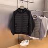 Men's 2024 Trendy Hooded Fleece-Lined Cotton Jacket—Lightweight, Thick, Cardigan-Style for Autumn & Winter
