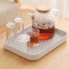 Rectangular Bowl Rack Fruit Drain Tray Chopsticks Box Kitchen Storage Tray Water Cup Drain Tray Fruit Basket Tea Trays Organizer