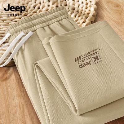JEEP SPIRIT Men's 2025 Loose Fit Casual Sport Trousers