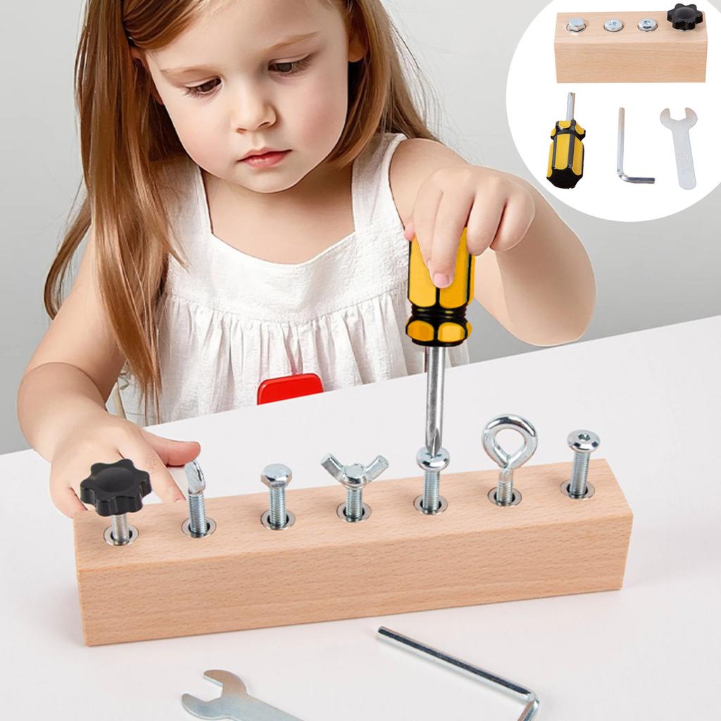 Puzzle Early Education Assembly And Disassembly Tools, Children's Busy Board Toys