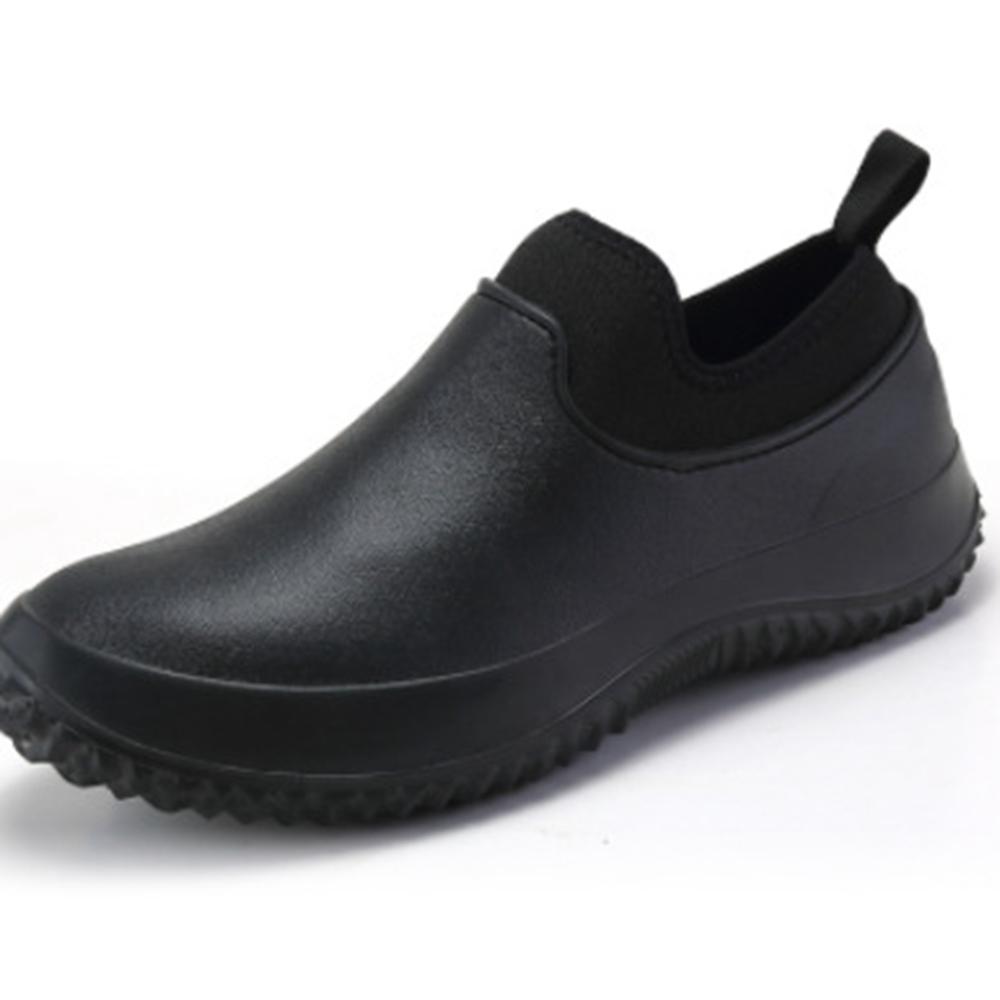 Men Slip On Resistant Oil-proof Kitchen Shoes Chef Multifunctional Restaurant Garden Waterproof Safety Work Medical Shoes