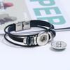 Multi Layer Constellation Leather Bracelet 12 Zodiac Sign Adjustable Fashion Jewelry for Unisex Gift Occasion