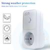 Refrigerator Voltage Protector AC 220V Stabilizer Automatic Surge Protector Voltage Relay Socket EU Plug Electrical Protection