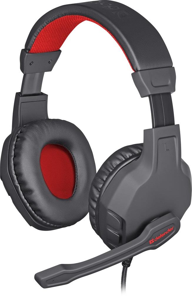 Defender CUJO Gaming 4 pin headphones with microphone + 2x mini jack adapter + GAME