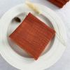 10PCS Decoration Mariage Gauze Crepe Cloth Napkins Pure Cotton Fabric Wedding Decor Everyday Use Dinner Tea Towel Table Village
