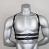Moda Uomo Imbracatura per Corpo Camicia in Ecopelle Cinghie Regolabili Y-back Cintura da Uomo