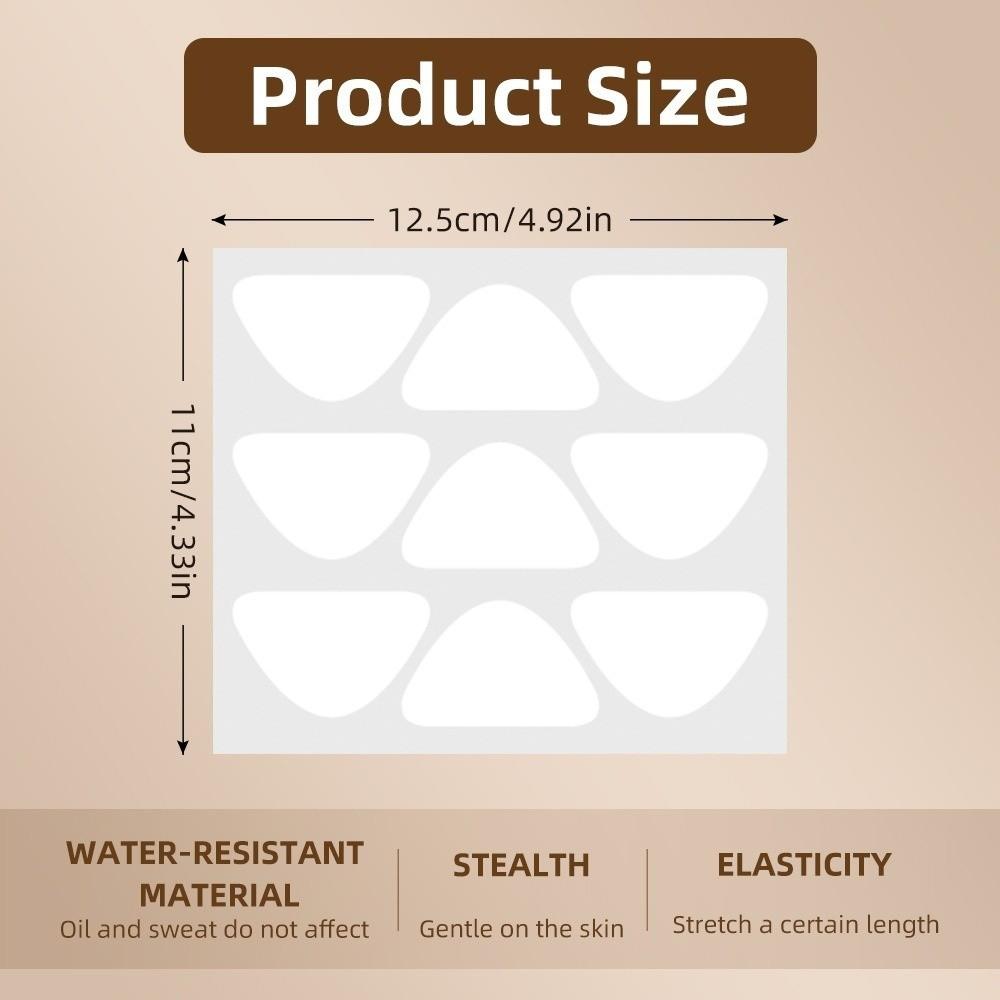 36PCS Transparent Nasolabial Fold Patch PE Smile Patterns Patch Skincare Patches Skincare Routine