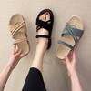 Two Wear Sandals Women Fairy Style Fashion Casual Flat Roman Shoes