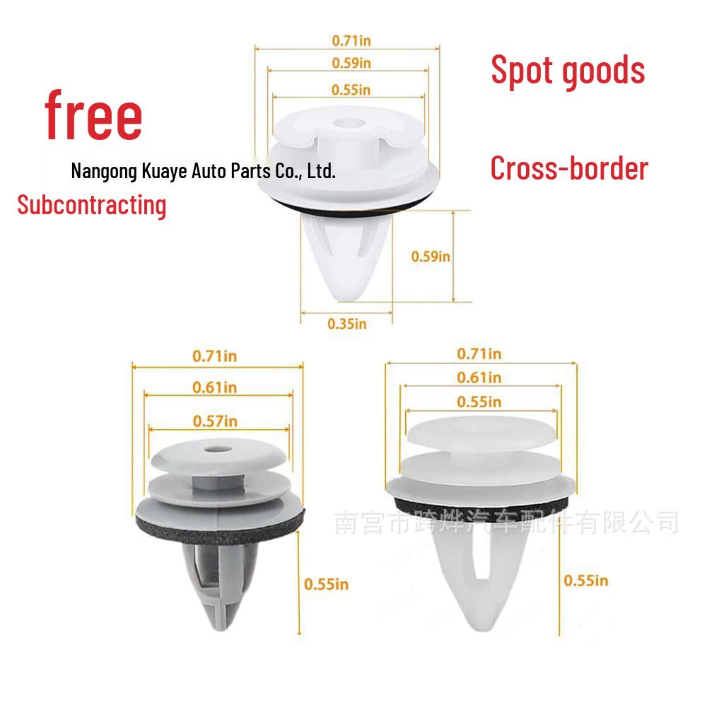 Car Door Panel and Rear Window Glass Fasteners for Baoma 51-41-8-224-768