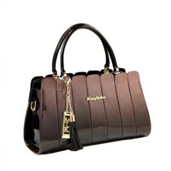 Luxuriöse 2025 Stilvolle Patchwork-Handtasche: Vielseitige Damen Umhängetasche & Mom Bag aus echtem Leder