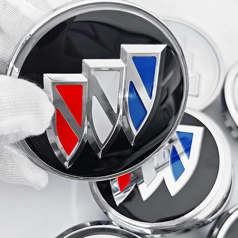 4pcs 54mm 60mm 62mm 66mm 67mm Car Wheel Center Hub Caps Cover Emblem For Buick Excelle GT Envision Verano Regal LaCrosse Encore