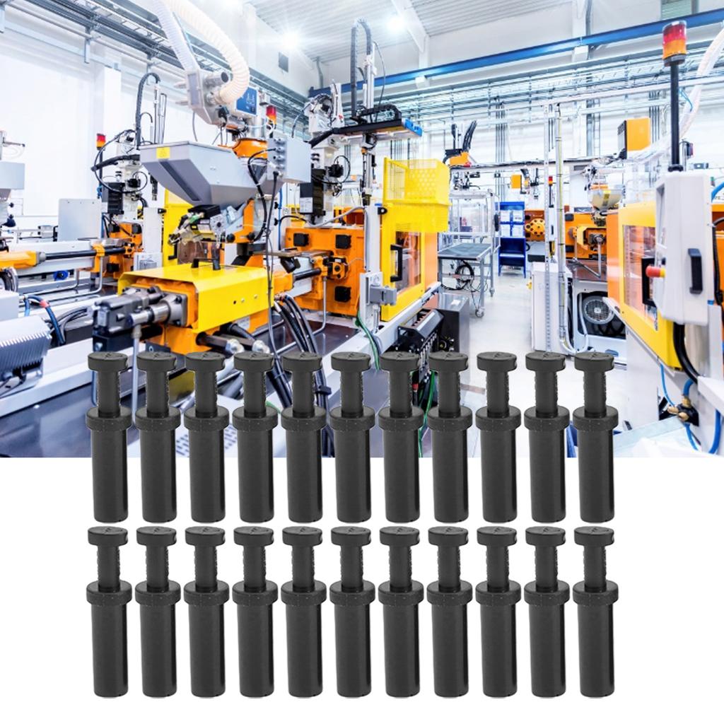 100Pcs Pneumatic Composite Plug Connector Tube Push To Connect Blanking Industry Equipment
