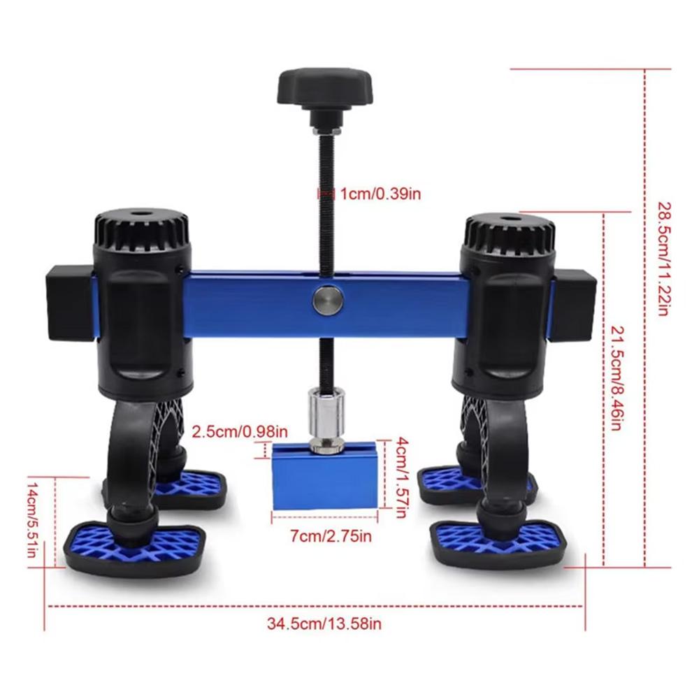 New Car Dent Repair Puller 360 ° Rotation Anti Slip Body Sheet Metal Dent Repair Tool Rotation Tension Bracket