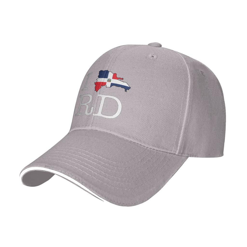 Baseballkappe Liebe Dominikanische Republik Süßes Geschenk Zubehör Unisex Damen Baseballkappen Hut Outdoor-Aktivitäten Verstellbare Sonnenkappe