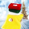 Christmas Embroidered Face Towel Set (4-Pack)