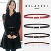 Genuine Leather Womens Belt For Jeans Dress And Pants With Square Buckle For Outdoor Casual Wear