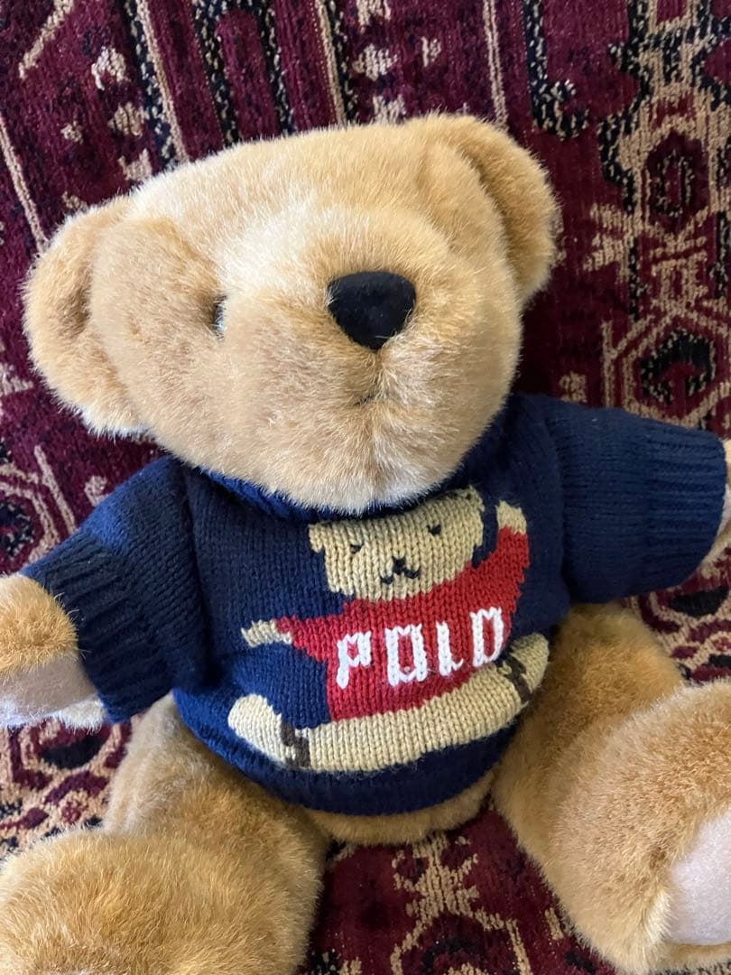 

[USED] Ralph Lauren Polo Bear Teddy Bear Plush Toy