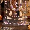 JIAMEI 2sheets/pack Starry Night Fairy Tale Series Kawaii PET Decorative Stickers DIY Diary Scrapbook Decor Journal Supplies
