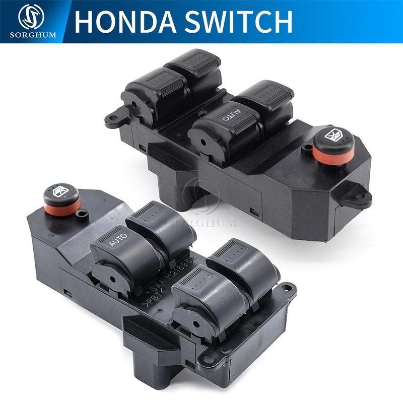 35760S9AG042A 35750SAA003 LHD RHD Master Power Window Switch For Honda CRV Jazz GD1 GD3 2002 03 2006 Civic 2001 2005 35750SAEP03
