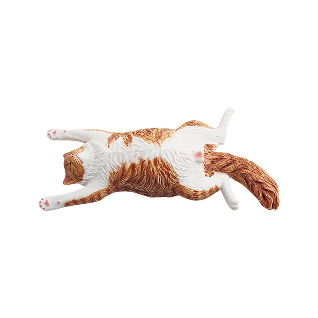 Simulated Pet Model, Children's Short,haired  Sleepy, Domestic Desktop Decoration.