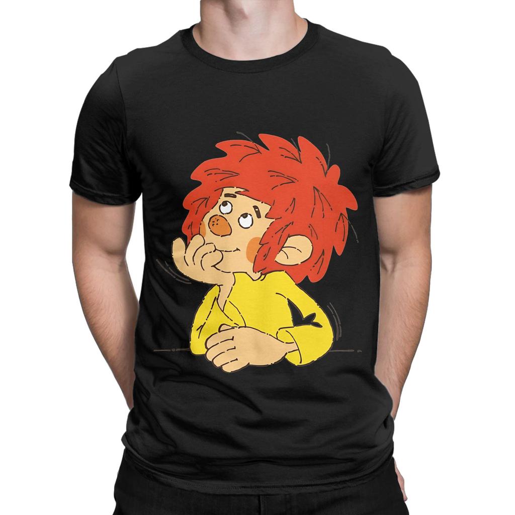 Pumuckl Denken Funny Graphic 100 Cotton TShirt Pumuckl Tops Tees For Unisex