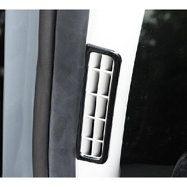 For Hyundai Elantra 2021-2024 Black Titanium A Pillar Air Outlet Vent Cover Trim