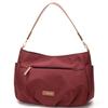 Labagagerie Polyester Canvas Tuck Shoulder Wine Bag, (58)